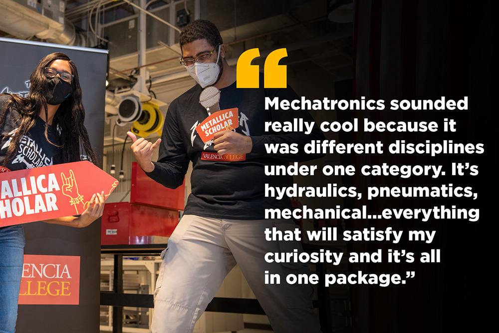 Siblings Joshua and Jessica Sylvester - Metallica Scholars