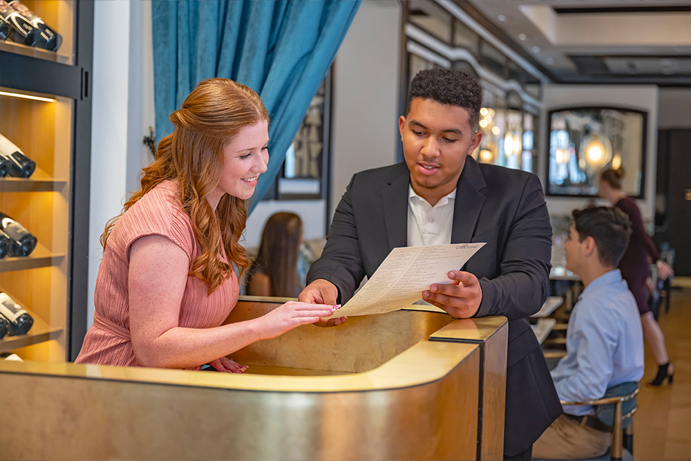 Careers in hospitality - Host and manager