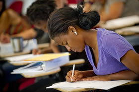 Student in Valencia College Business Management Course